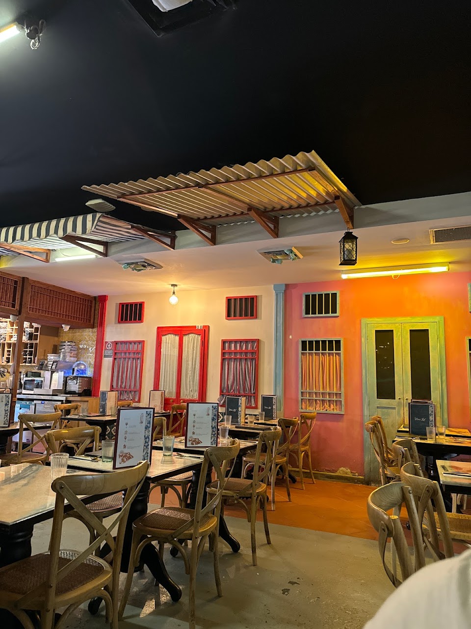 Ho Jiak Haymarket dining room interior